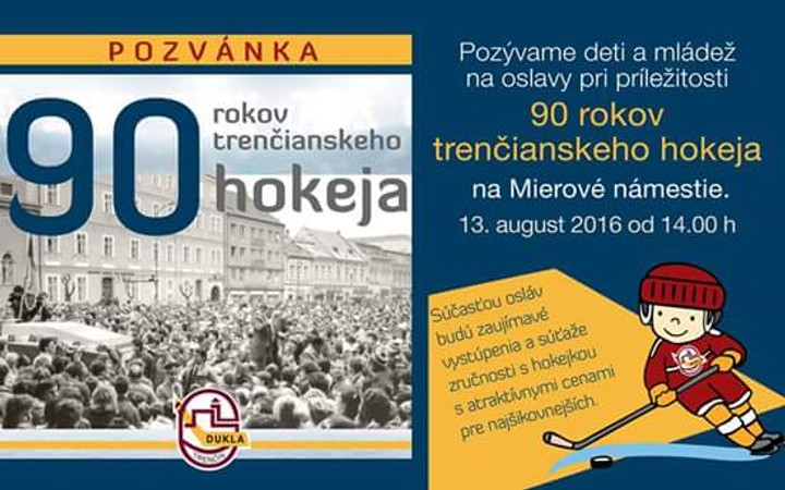 Oslavy 90 rokov trenčianskeho hokeja